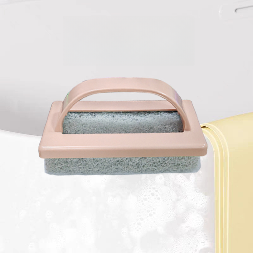 Tiny Home Bathroom Kitchen - 1pc Handheld Sponge Cleaning Brush For