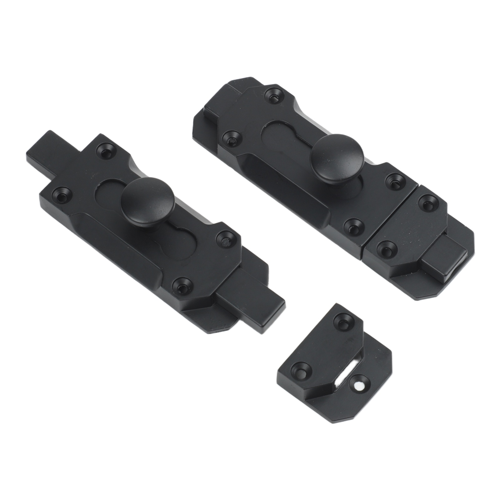Home Bathroom Lock - 2pcs Garage Cabinet Sliding Bolt Lock